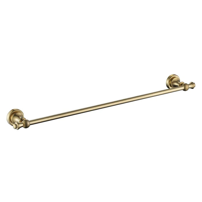Medoc | Montpellier 600mm Brushed Bronze Traditional Single Towel Rail