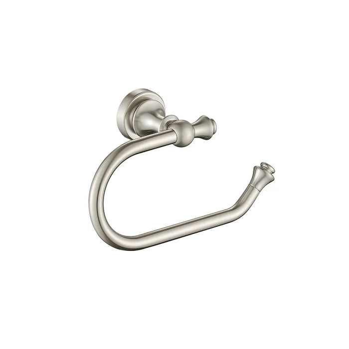 Medoc | Montpellier  Brushed Nickel Traditional Toilet Roll Holder