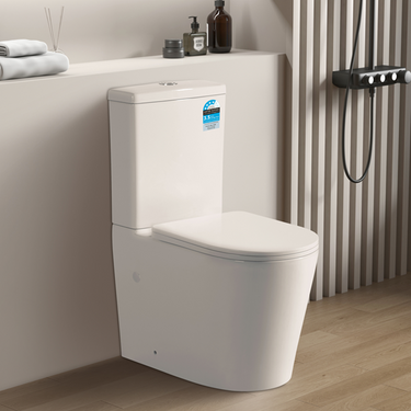 Poseidon | livis Rimless Wall Faced Toilet Suite