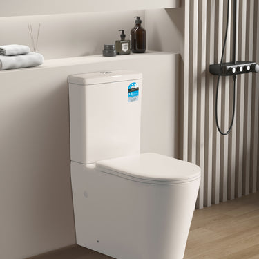 livis | Rimless Wall Faced Toilet Suite