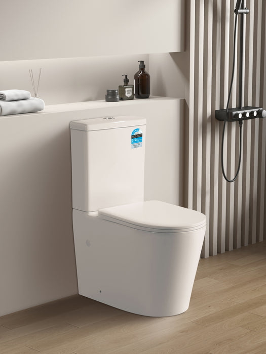 livis | Rimless Wall Faced Toilet Suite