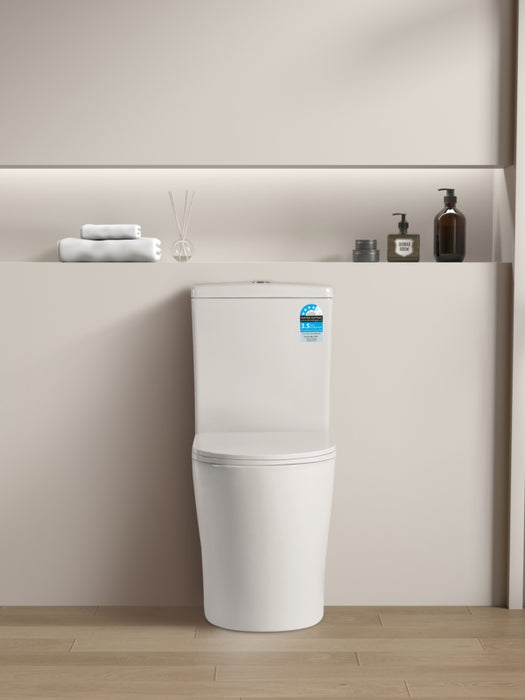 livis | Rimless Wall Faced Toilet Suite