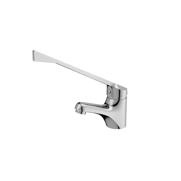 Classic Care Basin Mixer Extended Handle Chrome