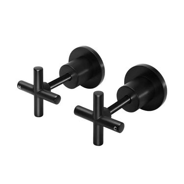 Meir | Round Cross Handle Jumper Valve Wall Top Assemblies