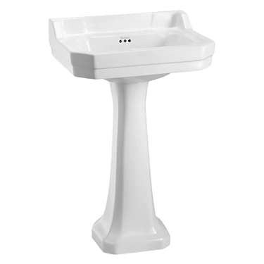 Burlington | Edwardian 56cm Basin & Pedestal