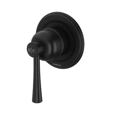 Phoenix | Cromford Matte Black SwitchMix Shower / Wall Mixer (Complete Kit)