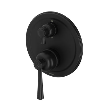 Phoenix | Cromford Matte Black SwitchMix Shower / Bath Diverter Mixer (Complete Kit)