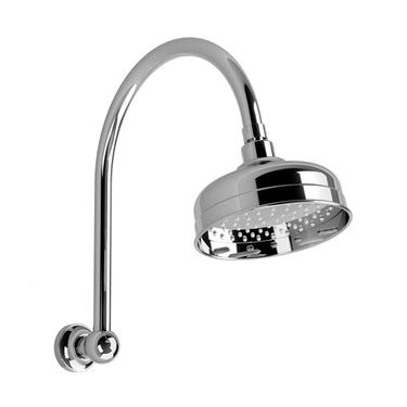 Phoenix | Cromford High-Rise Chrome Shower Arm and Rose