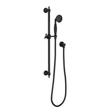 Phoenix | Cromford Matte Black Rail Shower
