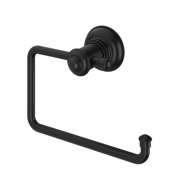 Phoenix | Cromford Matte Black Toilet Roll Holder