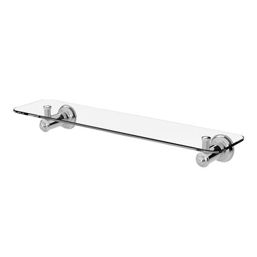 Phoenix | Cromford Chrome Glass Shelf 450mm