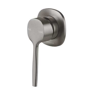 Phoenix | Vask Brushed Carbon Shower / Wall Mixer (Complete Kit)
