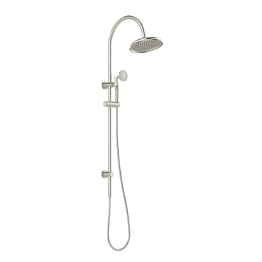 Wiltern Brushed Nickel Twin Shower