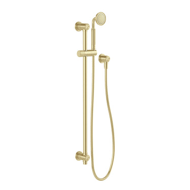 Wiltern Brushed Gold Rail Shower