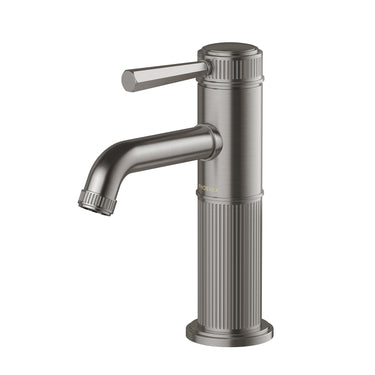 Wiltern Brushed Carbon Basin Mixer – Lead Free