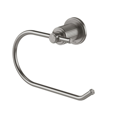 Wiltern Brushed Carbon Toilet Roll Holder