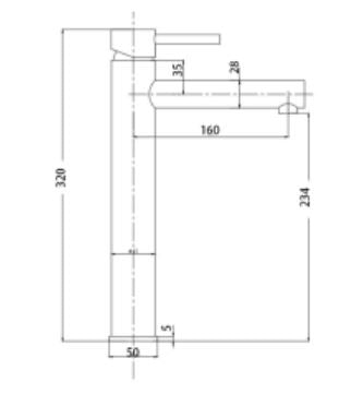 Matte Black | RundTower Basin Mixer