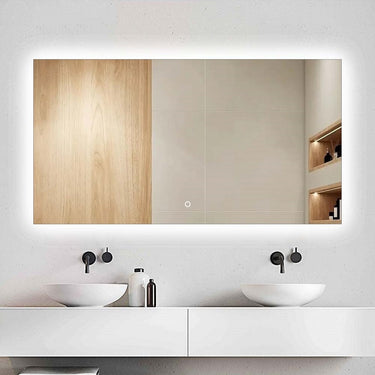 Square | 1500 x 800mm Mirror Three colour option 3000K / 4000K / 6000K