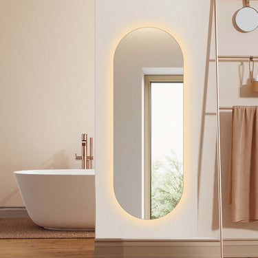 Pill | 600 x 1650mm LED Mirror Three colour option 3000K / 4000K / 6000K