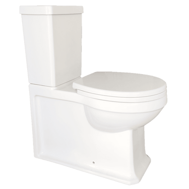 Burlington | Traditional Rimless Wall Faced Toilet Suite