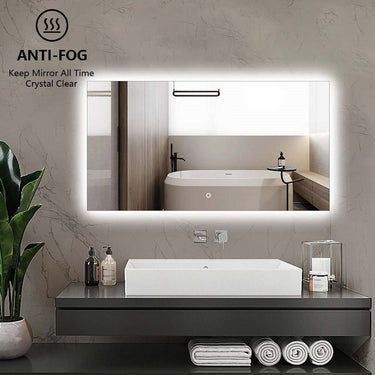 Square | 1500 x 800mm Mirror Three colour option 3000K / 4000K / 6000K