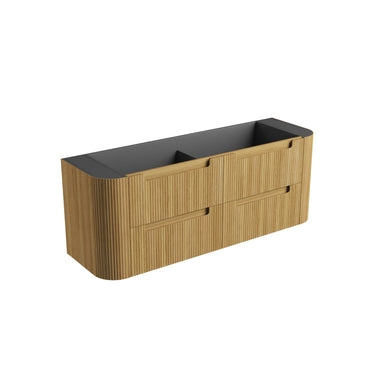 Aulic| 1500mm Varcelli Tier Single/Double bowl Wall Hung Vanity