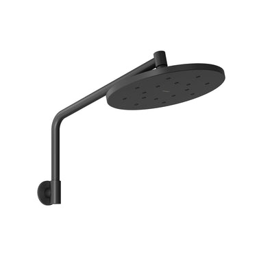 Phoenix | Ormond Matte Black High-Rise Shower Arm and Rose – 4 Star
