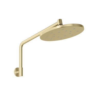 Phoenix | Ormond Brushed Gold High-Rise Shower Arm and Rose – 4 Star