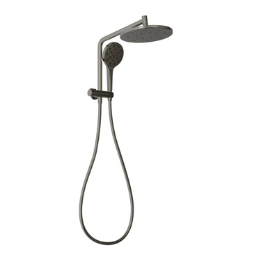 Phoenix | Ormond Brushed Carbon Compact Twin Shower – 4 Star