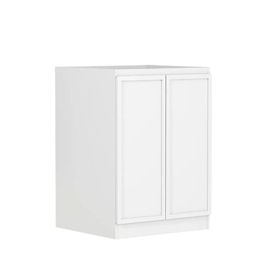 Otti | Hampshire White Base Laundry Cabinet with Stone Top and Sink 1960x600x2100 A