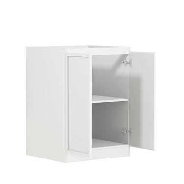 Otti | Hampshire White Base Laundry Cabinet with Stone Top and Sink 1305x600x2100 B