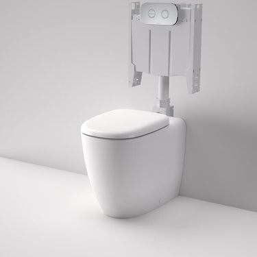 Caroma | Contura II Cleanflush® Invisi Series II® Wall Faced Suite - Gloss White
