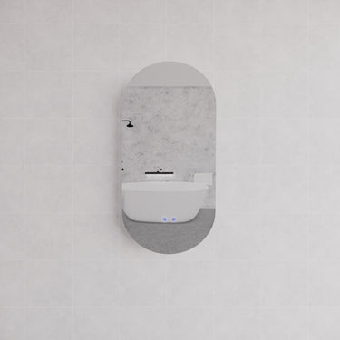 ABS Riva | 900x450 Pill Backlit LED Mirror