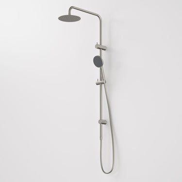 Caroma Urbane® II Rail Shower with 200mm Overhead - Brushed Nickel