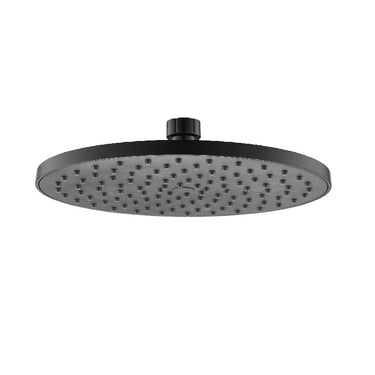 Abs | Round Matte Black Shower Head 215mm