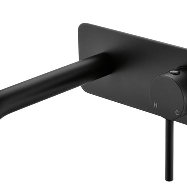 Divine | Black l Wall Combination Bath & Vanity Set