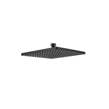 Abs | Matte Black Square Shower Head 215mm