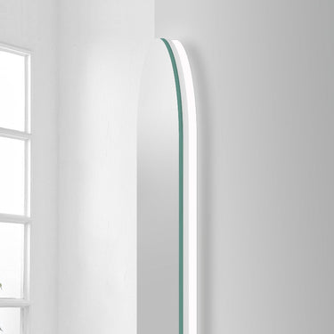Oval 450 x 900mm Frameless LED Mirror - Three Light Temperatures - Acqua Bathrooms