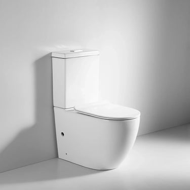Aspen Tornado Quiet/Silent Flush Back To Wall Toilet Suite
