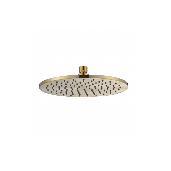 Brass | Brushed Bronze Round shower Head 250mm