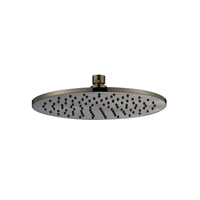 Brass | Brushed Nickel Round shower Head 250mm