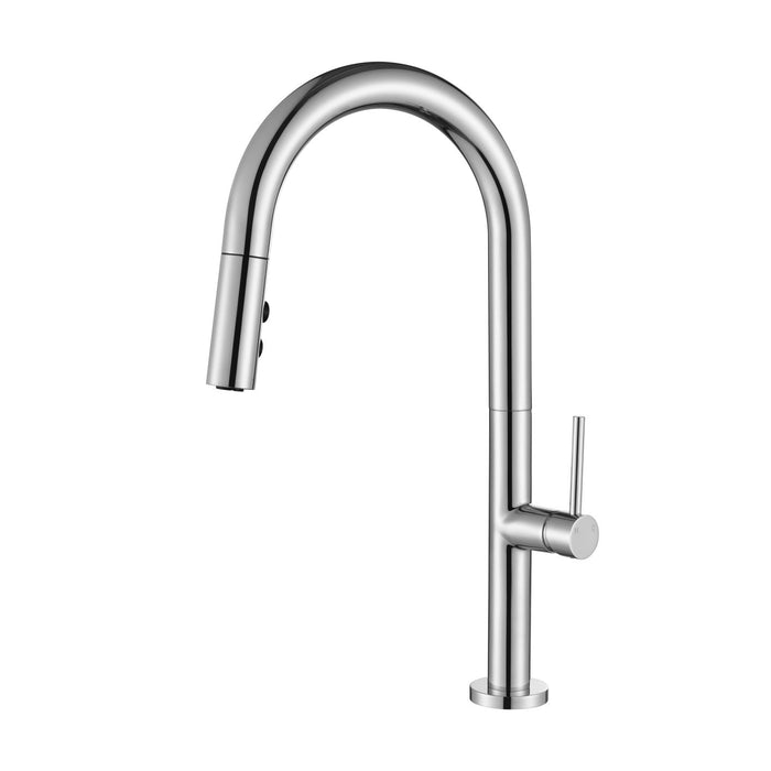 Bentlee | Chrome Pull Out Kitchen Mixer