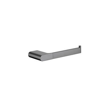 Kompakt Gun Metal Rund Toilet Roll Holder