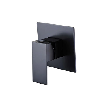 Matte Black | Eckig Shower/Bath Mixer