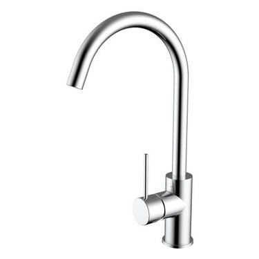 Round Gooseneck Sink Mixer