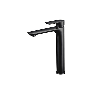 Luxus Matte Black Tower Basin Mixer