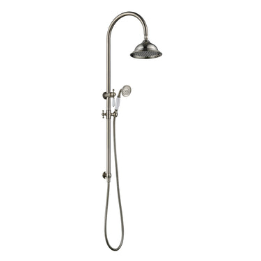 Brushed Nickel Bordeaux Shower Column Set