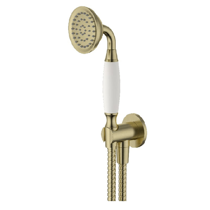 Bordeaux | Brushed Bronze Hand Shower on Bracket