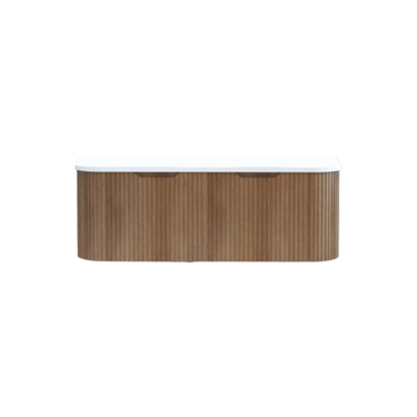 ABS | 1200mm Single/Double Bowl Bergen Soild Timber Fluted