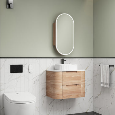 Aulic Diamond Collection | Briony Wall Hung Vanity 750mm